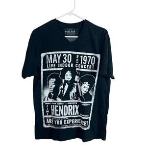 Jimi Hendrix Black Band Tee size L